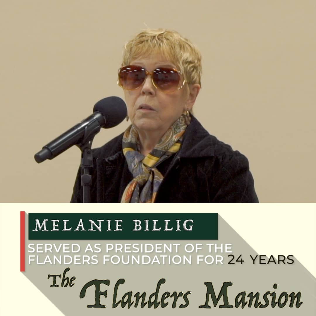 Melanie Billig Flanders Foundation endorsing Carmel Outlands